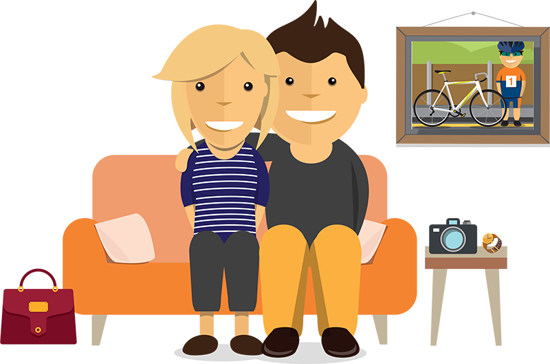 couple sitting